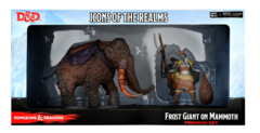 D&D ICONS OF THE REALMS: Frost Giant and Mammoth Premium Set